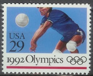 2639 Olympic Volleyball MNH single