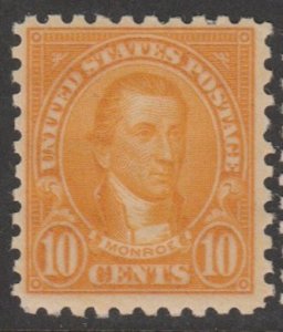 U.S. Scott Scott #591 Monroe Stamp - Mint NH Single