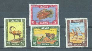 Thematics, Animals Sudan 1991 Airmails sg.487-90 MNH set of 4