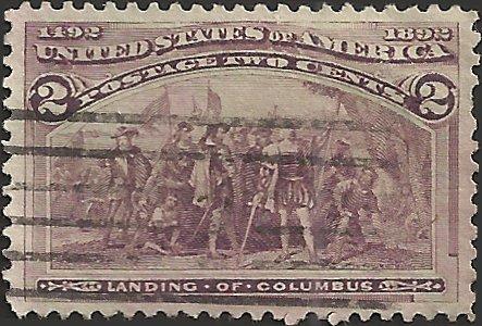 # 231 BROWN VIOLET USED LANDING OF COLUMBUS SCV-0.30