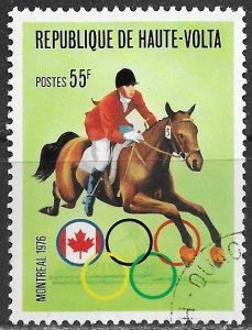 Upper Volta ~ Scott # 391 ~  Used ~ CTO ~ 21st Olympic Games, Montreal