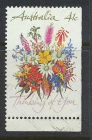 Australia SG 1230  Used  imperf right margin from booklet