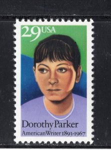 2698 * DOROTHY PARKER *   U.S. Postage  Stamp  MNH