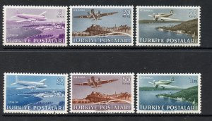 Turkey # C12-17, Mint Never Hinge.