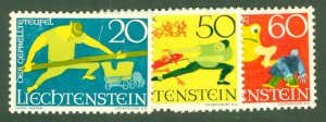 LIECHTENSTEIN 458-60 MNH BIN $1.25