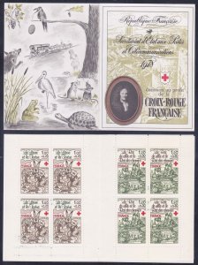 France B512a (B512-13) MNH 1978 Fairy Tale Full Booklet