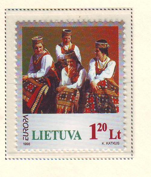 Lithuania Sc 598 1998  Europa stamp mint NH