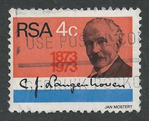 South Africa #395 4c C J Langenhoven & Anthem