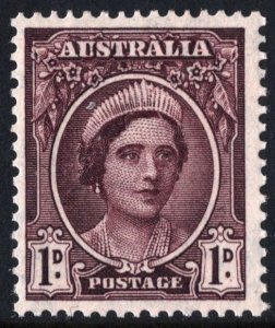 Australia SC#191 1d Queen Elizabeth (1943) MNH