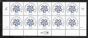 #3332 MNH Plate Block of 10