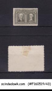 CANADA - 1908 QUEBEC TERCENTENARY ISSUE SCOTT#100 1V UNUSED GUMWASHED