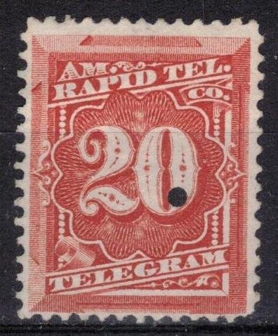 USA - Telegraph Stamps - Scott 1T6