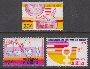 Netherlands Antilles 375-377 MNH VF