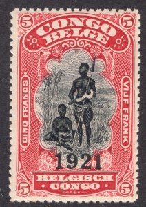 BELGIAN CONGO SCOTT 72