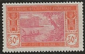 Ivory Coast ^ Scott # 55  - MH