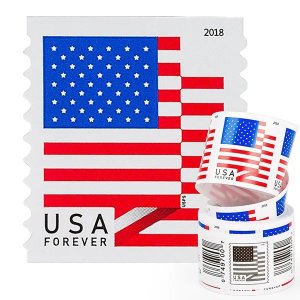 Flag Forever Stamp 10rolls Total 1000pcs