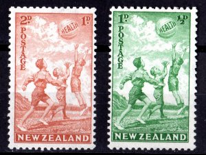 New Zealand 1940 Sc#B16/B17 CHILDREN AT PLAY Set (2) MLH