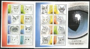 Dominica Stamp 2189-2190  - Cats