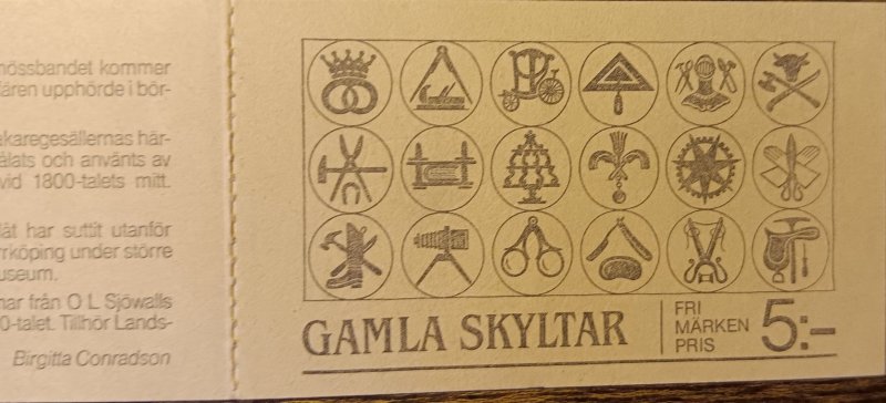 Sweden 1546-50 Complete Booklet