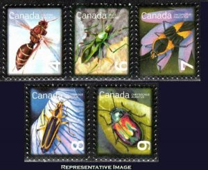 Canada Scott 2406-2410 Mint never hinged.