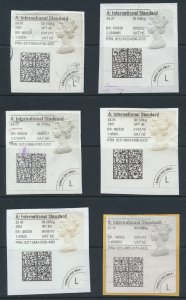 GB Horizon Labels 6  International Standard various values see details & scan