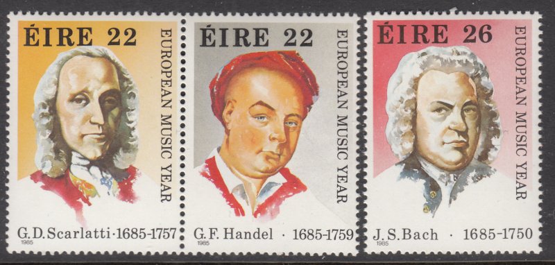 Ireland 618-620 Music MNH VF