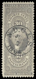 U.S. REV. FIRST ISSUE R52c  Used (ID # 97588)