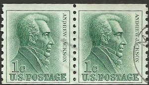 # 1225 USED PAIR ANDREW JACKSON