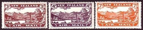 NEW ZEALAND C1-C3 Mint Airmail set of three $85.00