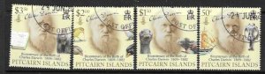 PITCAIRN ISLANDS SG784//7 2009 CHARLES DARWIN FINE USED