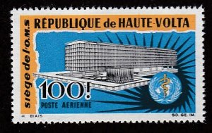 Burkina Faso # C30, New WHO Headquarters Building  Mint NH, 1/2 Cat.