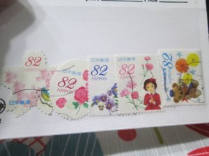 Japan #3785a-e used  2024 SCV = $4.00