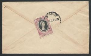 MALAYA PENANG USED IN SINGAPORE 1953 cover, Coronation.....................13301