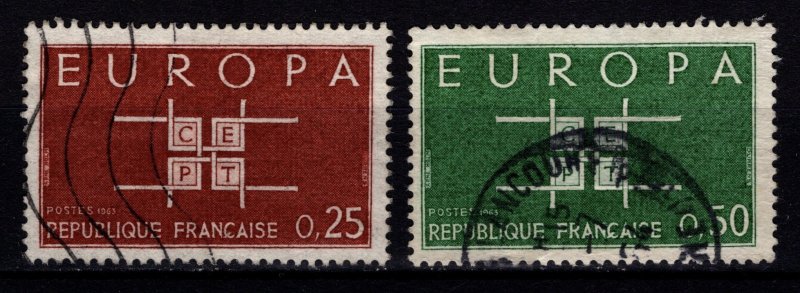 France 1963 Europa, Set [Used]