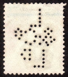 1887, Great Britain, 1Sh, Used, Sc 122, Sg 211