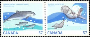 Canada #2387a-2387b, Complete Set, Pair, 2010, Never Hinged