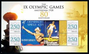 [93053] Grenada 2008 Olympic Games Amsterdam Sheet MNH