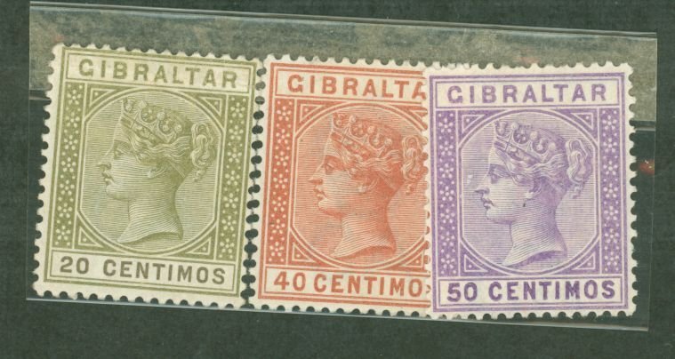 Gibraltar #31/33/34  Single