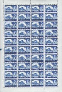 1968 No Wmk castles FULL SET in sheets UNMOUNTED MINT