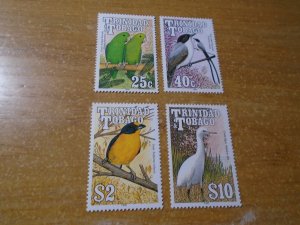 Trinidad & Tobago  #  510-11 / 514 / 518  MNH  Birds