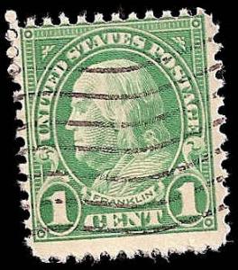 # 632 USED GREEN BEN FRANKLIN