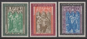 Andorra 207-9 Altars mnh