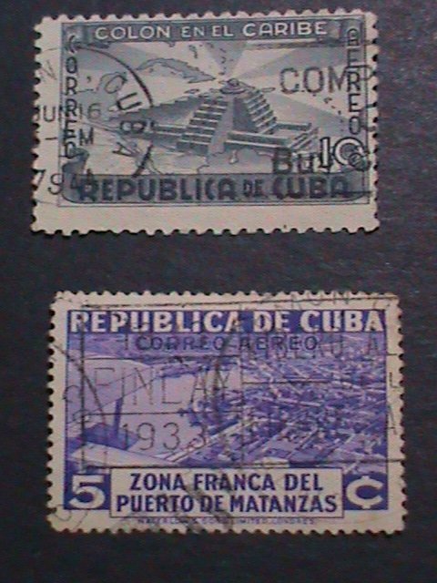 ​CUBA- VERY OLD CUBA   STAMPS USED- WE SHIP TO WORLD WIDE.  WE COMBINED SHIPP