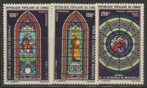 Congo Republic SC C104-106 Mint Never Hinged