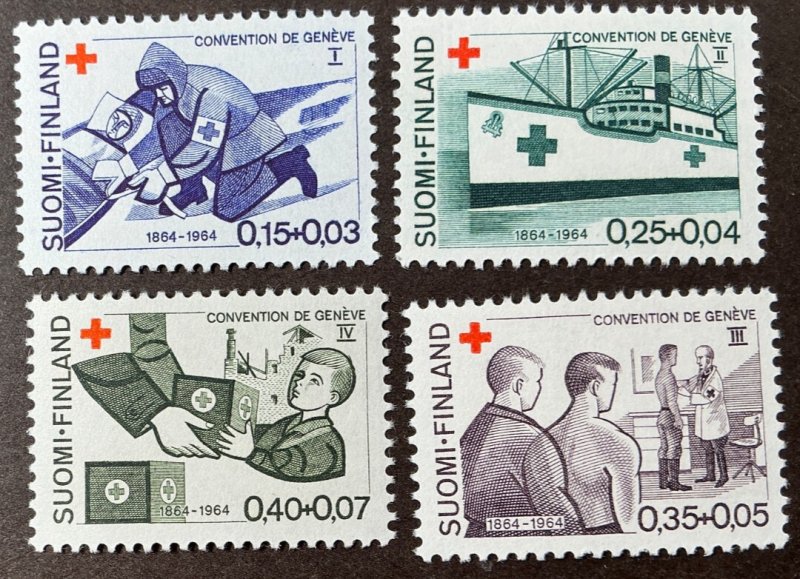 FINLAND MNH Semipostals #B169-72 *1964*  Catalog $5.75