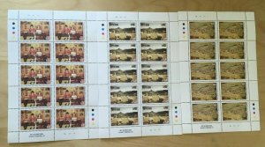 FULL SHEETS Sierra Leone 1994 1723-5 - PhilaKorea - Set of Sheets - MNH