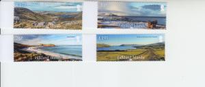 2018 Falkland Is Landscapes (4) (Scott 1240-43) MNH