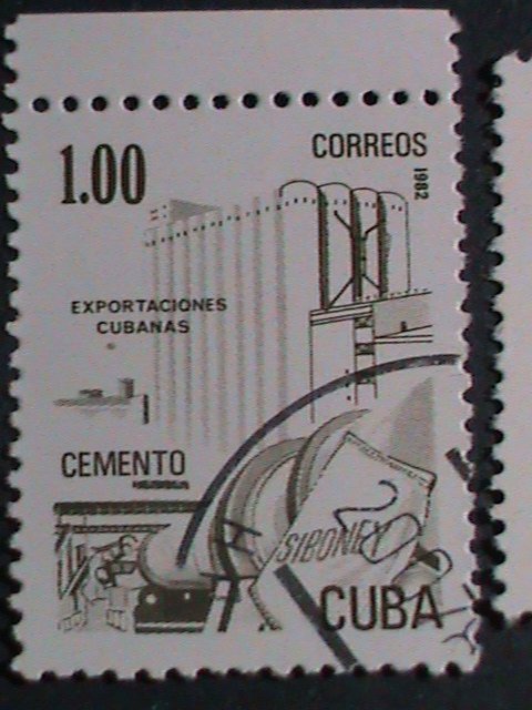 ​CUBA-INDUSTRIES AND PRODUCES OF CUBA FAMOUS USED STAMPS-SET-VERY FINE