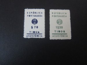 Timor 1960 Sc RA11-12 set MNH