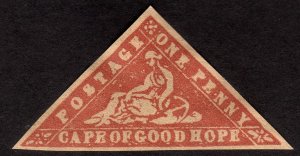 1853, Cape of Good Hope 1p, MNG, Forgery, Sc 1